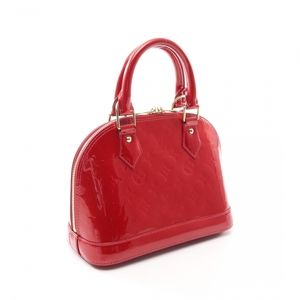 Louis Vuitton Alma BM Monogram Rose Handbag Pink Purple